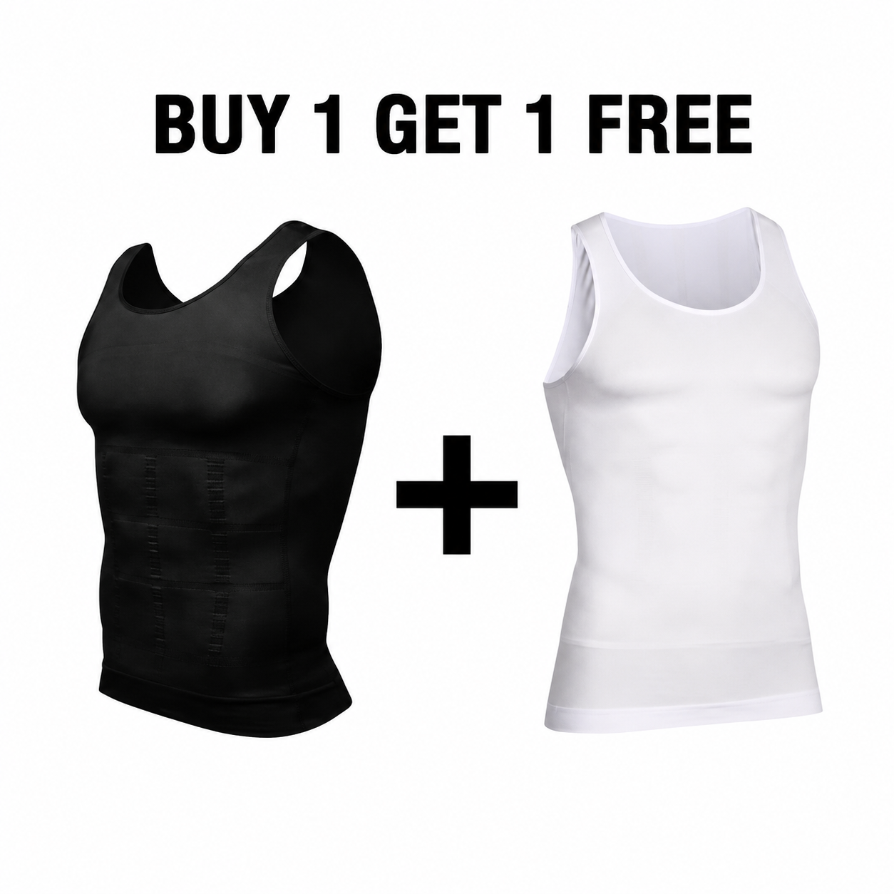 Men's Solid Compression Vests