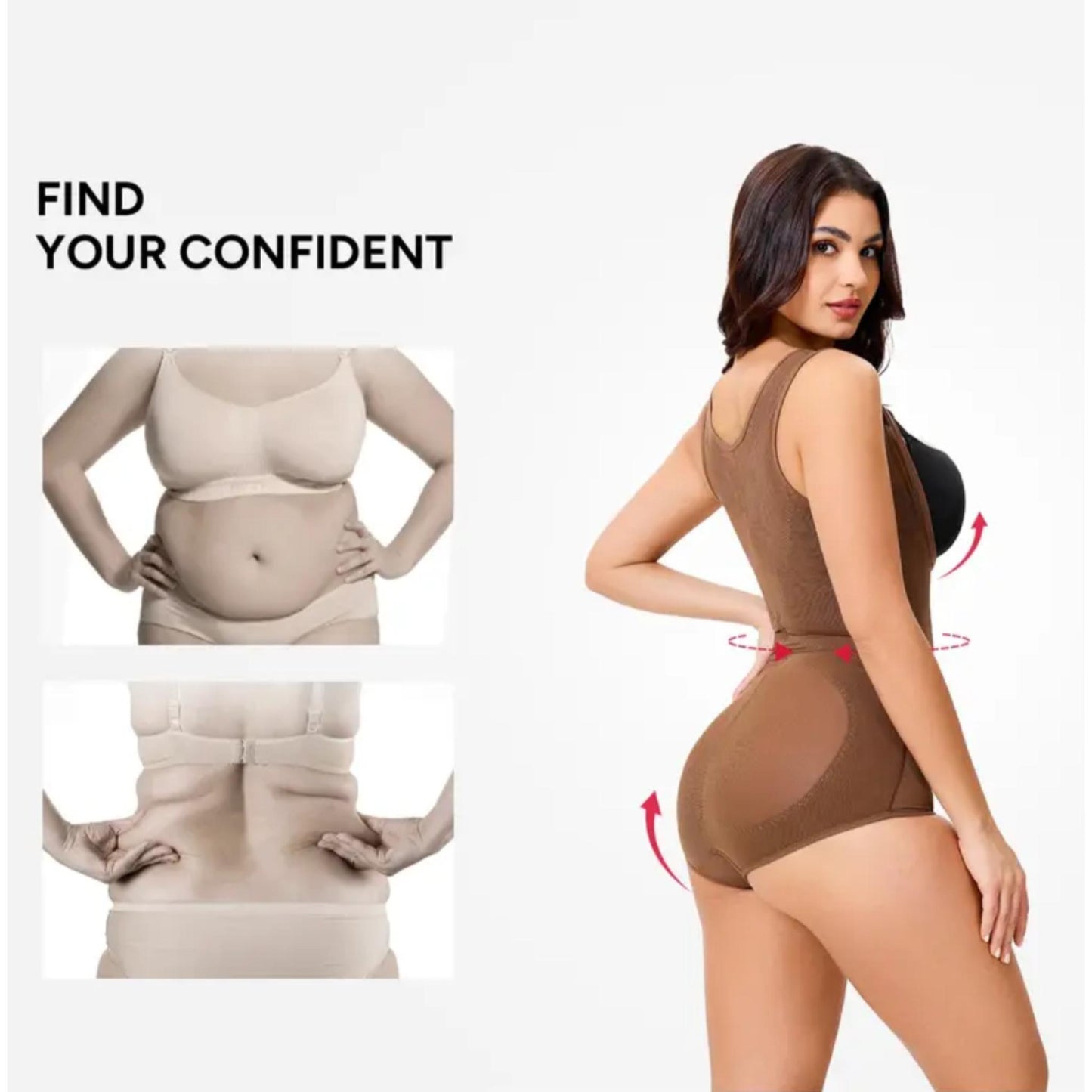 Snatched Sculpting Body Shapewear for Women