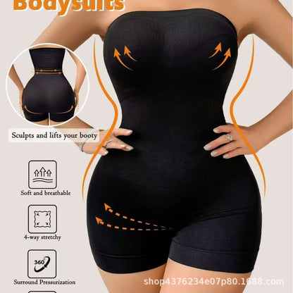 Strapless Shapewear Bodysuit - For Tummy Control & Butt Lifter Body Shaper