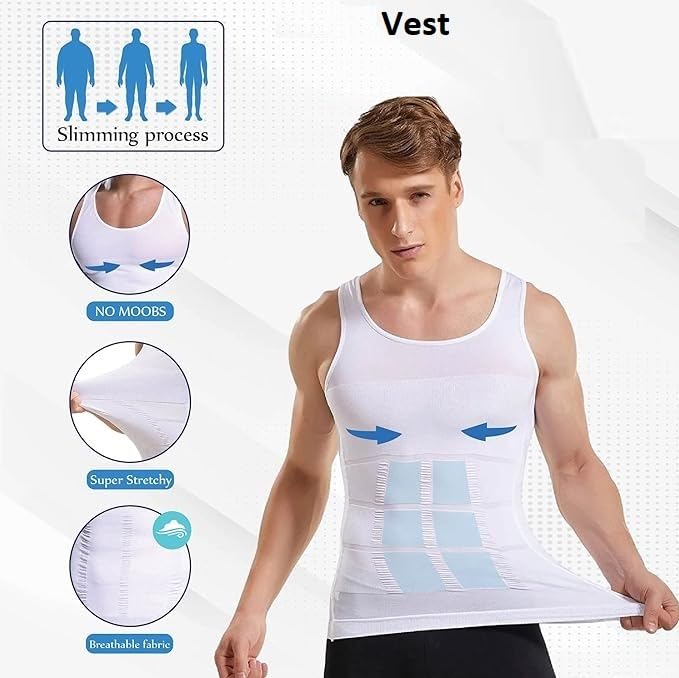 Men's Solid Compression Vests