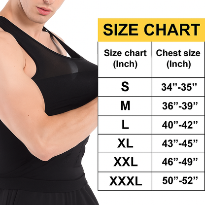 Men's Solid Compression Vests